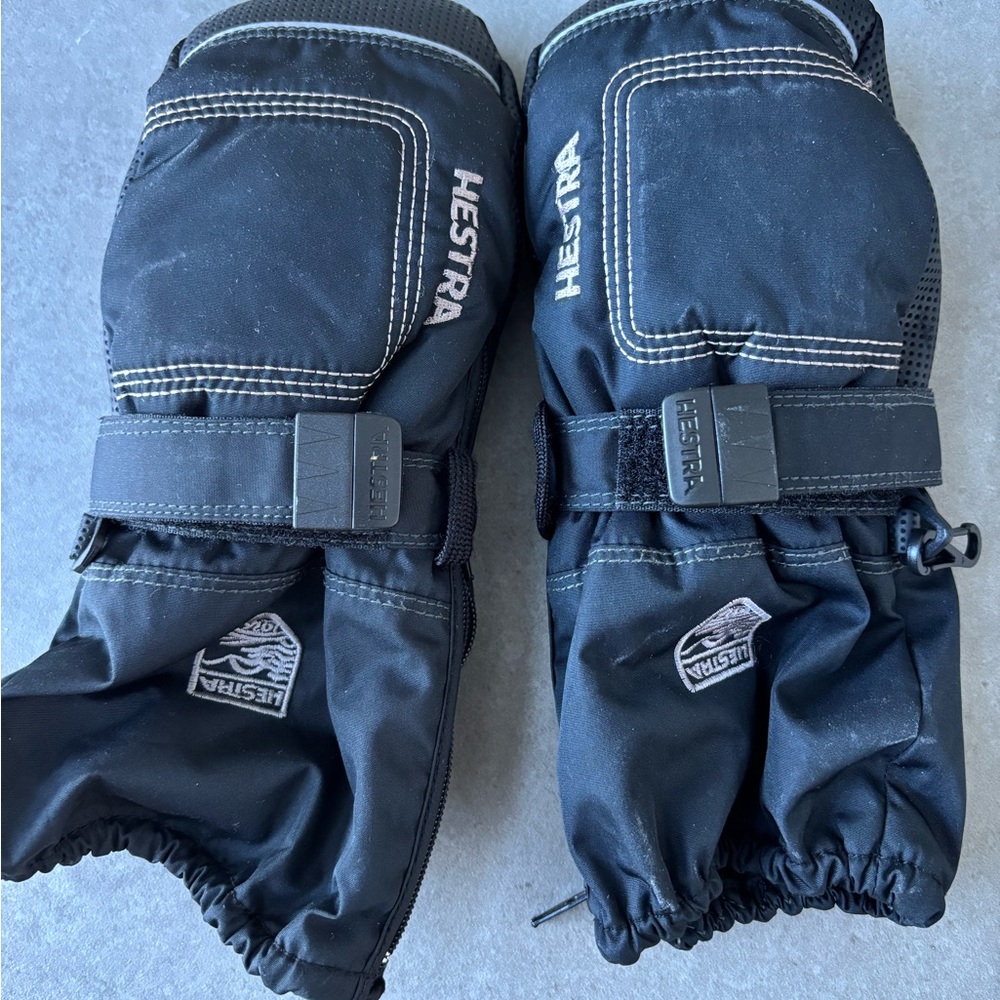 Hestra Kids Mittens - Black